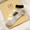 Women Boat Short Transparent Crystal Cotton Low-cut Cartoon Ankle Socks