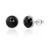 BAMOER Popular 925 Sterling Silver April Birthstone Droplets, Rock Crystal Stud Earrings For Women Fashion Jewelry PAS498