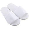 5 Pairs Spa Hotel Guest Slippers Open Toe Towelling Disposable Terry Style
