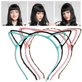 Cute Fancy Dress Costume Party Cat Ears Wired Headband