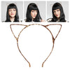 Cute Fancy Dress Costume Party Cat Ears Wired Headband