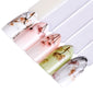 Colorful Nail Decals Self-adhesive Pure Fresh Flower Women Kids Decals Décor Minx Nail