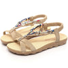 Women's Summer Sandals Shoes Peep-toe Low Shoes Roman Sandals Ladies Flip Flops