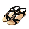 Women's Casual Peep-toe Flat Buckle Shoes Roman Summer Sandals