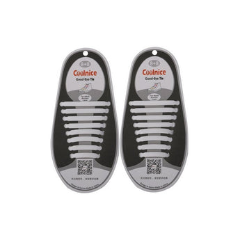 Set of 16pcs No Tie Silicone Elastic Shoelace Sneaker Shoe Laces