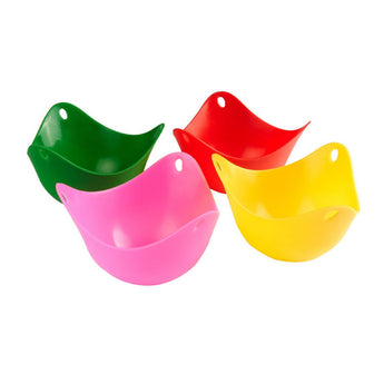 Eco-friendly Nontoxic Heat Resisting Silicone Egg-boiler Top Quality Egg Poacher Cooking Tools